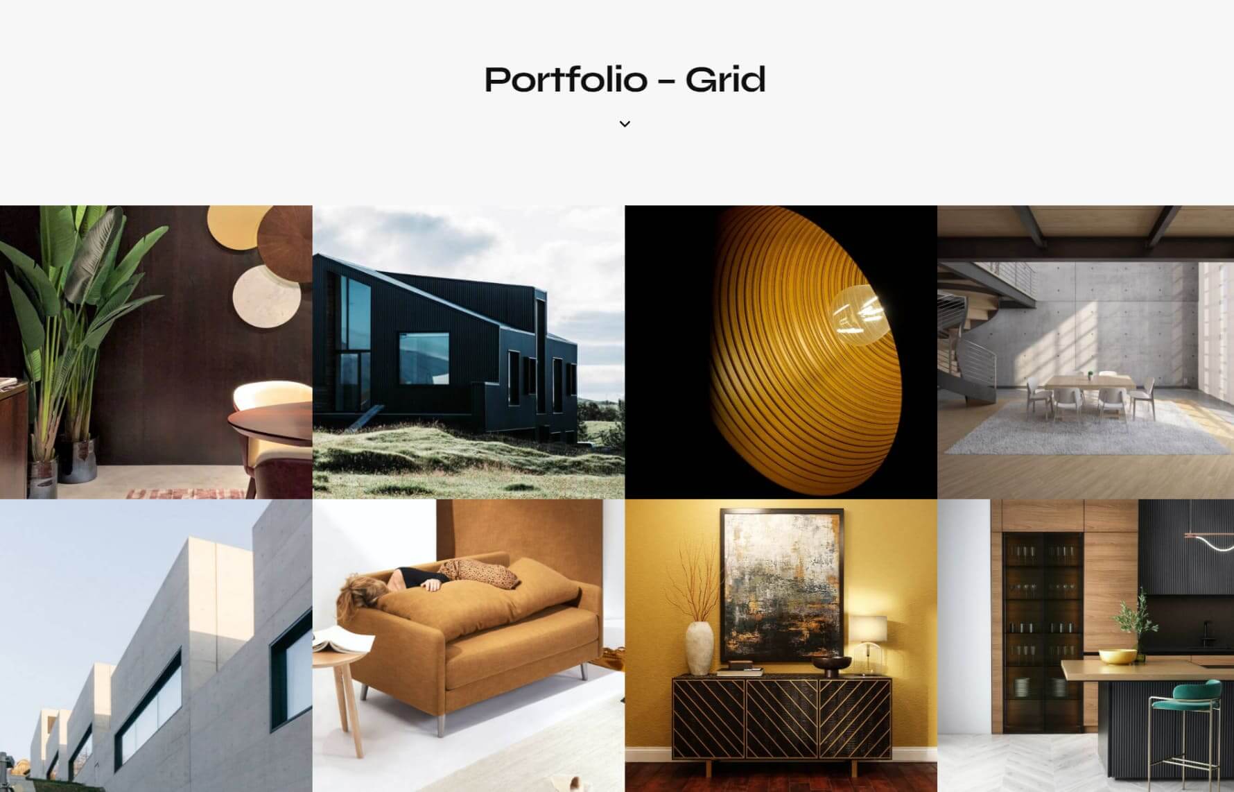 portfolio grid